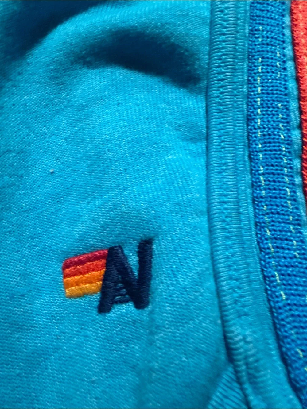 Aviator Nation blue 5 stripe shorts